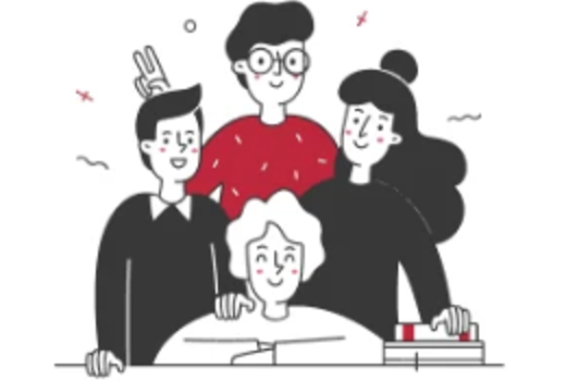 Illustration — team